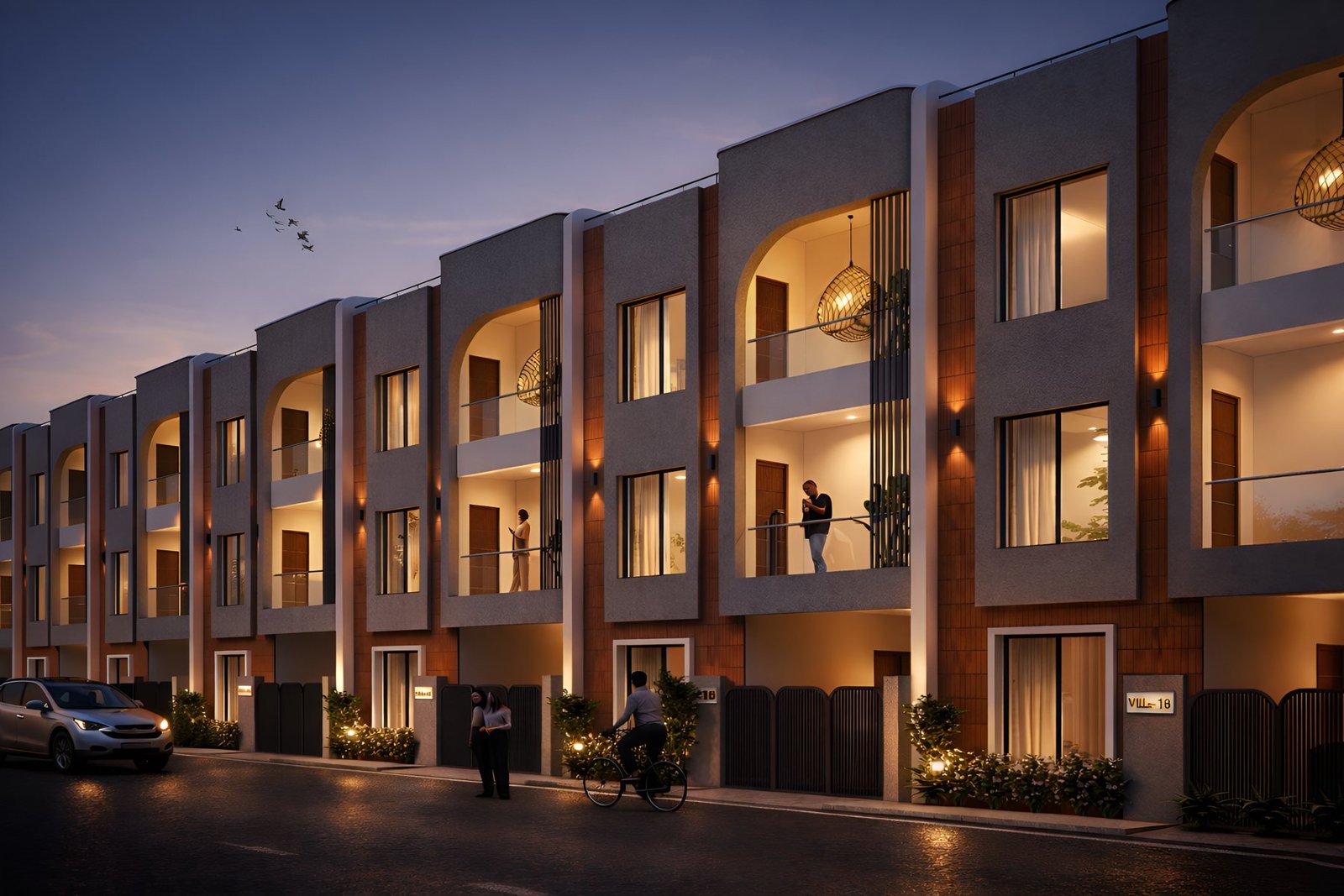 ATH Feathers — villa street view